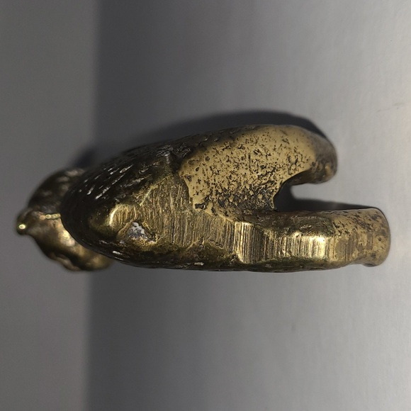 Vintage Brass Bobcat - Picture 5 of 8